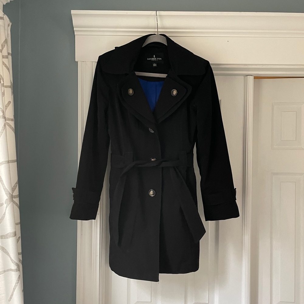 London Fog Lined Trench Coat